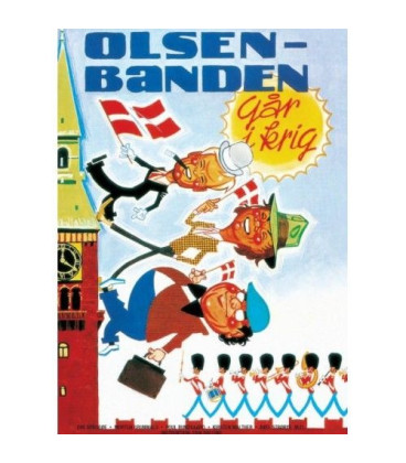 OLSEN BANDEN 10 - GÅR I KRIG - DVD - BRUGT