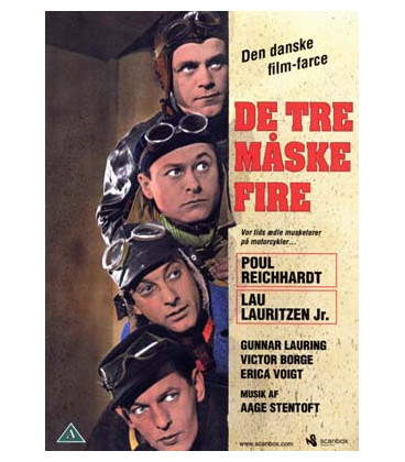 De tre, måske fire - DVD