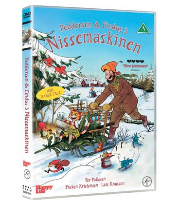 Peddersen & Findus 3: Nissemaskinen - DVD - BRUGT