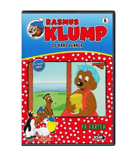 Rasmus Klump 6 - På Farten - DVD - BRUGT