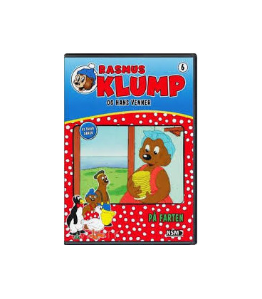 Rasmus Klump 6 - På Farten - DVD - BRUGT