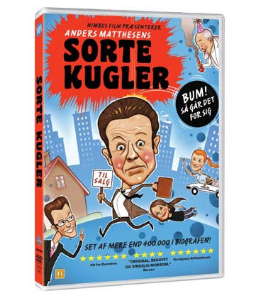 Anders Matthesen Sorte kugler - DVD - BRUGT