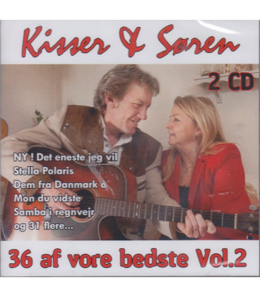 KISSER & SØREN 36 AF VORE BEDSTE VOL. 2 - 2 CD A