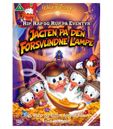 Jagten på den forsvundne lampe (Walt Disney) - DVD - BRUGT