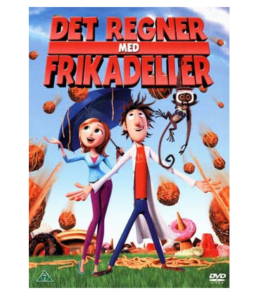 Det regner med frikadeller - DVD - BRUGT