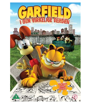 Garfield i den virkelige verden - DVD - BRUGT