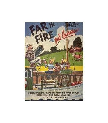 FAR TIL FIRE - PÅ LANDET - DVD - BRUGT