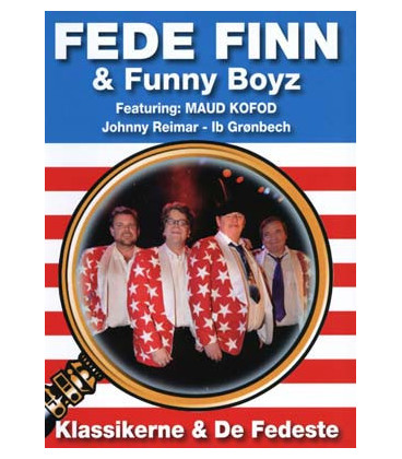 Fede Finn & Funny Boyz: Klassikere og de fedeste - DVD - BRUGT