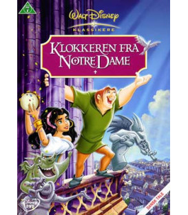 Klokkeren fra Notre Dame (Walt Disney) - DVD - BRUGT