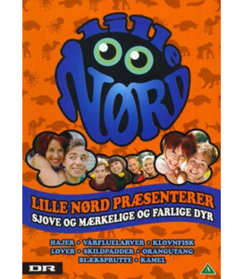 Lille Nørd: Sjove og mærkelige og farlige dyr - DVD - BRUGT