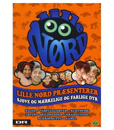 Lille Nørd: Sjove og mærkelige og farlige dyr - DVD - BRUGT