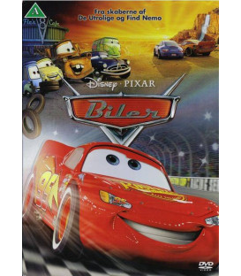 Biler (Pixar) - Disney - DVD - BRUGT