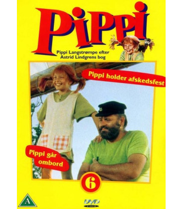 Pippi 6: Pippi Holder Afskedsfest  - DVD - BRUGT