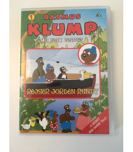 Rasmus Klump 1 - Rejser Jorden Rundt - DVD - BRUGT