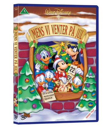 Mens vi venter på jul - Disney -DVD - BRUGT