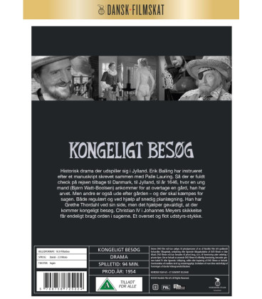 Kongeligt Besøg - DVD - Udgivet juni 2020