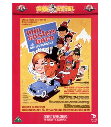 Min søsters børn på bryllupsrejse - DVD