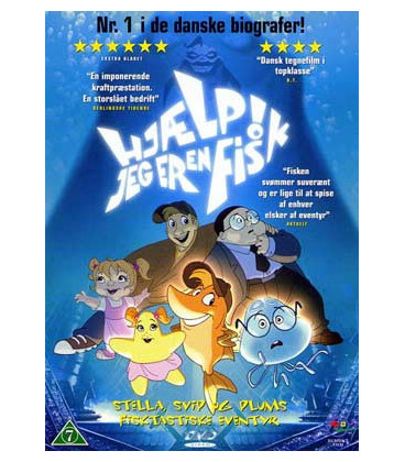 Hjælp! Jeg er en fisk - DVD - BRUGT