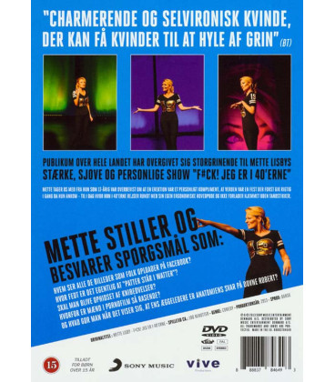 Mette Lisby: Fuck! jeg er i fyrrerne - DVD -BRUGT