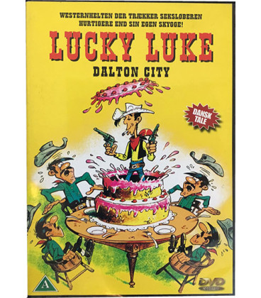 LUCKY LUKE DALTON CITY - DVD -BRUGT