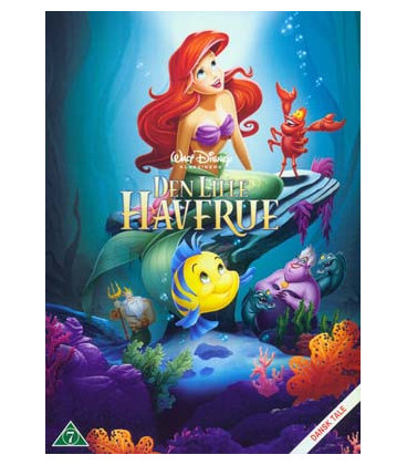 Den lille Havfrue (Walt Disney) - DVD - BRUGT