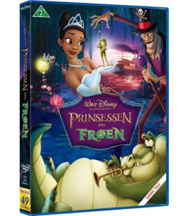 Prinsessen og Frøen (Walt Disney) - DVD - BRUGT