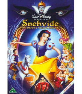 Snehvide og de syv små dværge (Walt Disney) - DVD - BRUGT