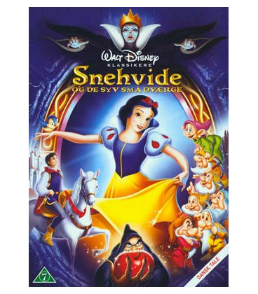 Snehvide og de syv små dværge (Walt Disney) - DVD - BRUGT