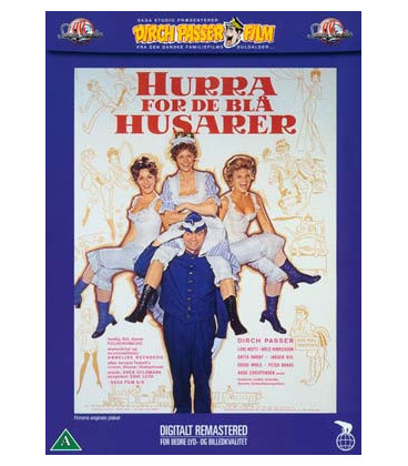 Hurra for de blå husarer - DVD - BRUGT