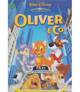 Oliver & Co. Guldnummer 27 - Disney - DVD - BRUGT