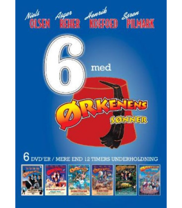 ØRKENENS SØNNER - 6 med Ørkenens Sønner - 6 DVD - BRUGT