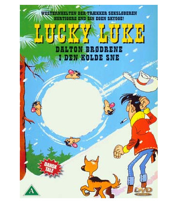 Lucky Luke 6: Dalton Brødrene i den kolde sne - DVD - BRUGT