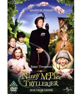 Nanny McPhee med nye tryllerier - DVD - BRUGT