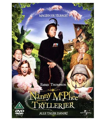 Nanny McPhee med nye tryllerier - DVD - BRUGT