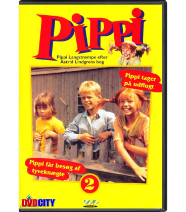 Pippi Langstrømpe 2: Pippi Tager På Udflugt - DVD - BRUGT