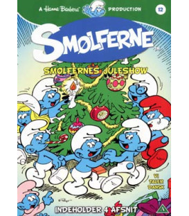Smølferne, vol. 12: Smølfernes Juleshow - DVD - BRUGT