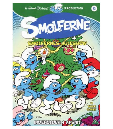 Smølferne, vol. 12: Smølfernes Juleshow - DVD - BRUGT