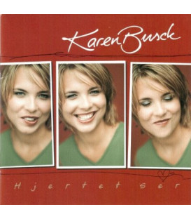Karen Busck - Hjertet Ser - CD - BRUGT