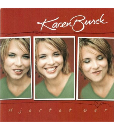 Karen Busck - Hjertet Ser - CD - BRUGT