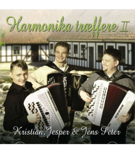 Kristian, Jesper & Jens Peter Harmonika træffere II - CD – BRUGT – MEN GOD KVALITET