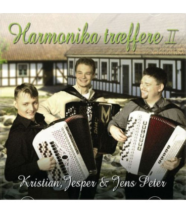 Kristian, Jesper & Jens Peter Harmonika træffere II - CD – BRUGT – MEN GOD KVALITET