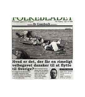 Ib Grønbech - Hvad er det, der får en rimeligt velbegavet dansker til at flytte til Sverige?  - CD - BRUGT