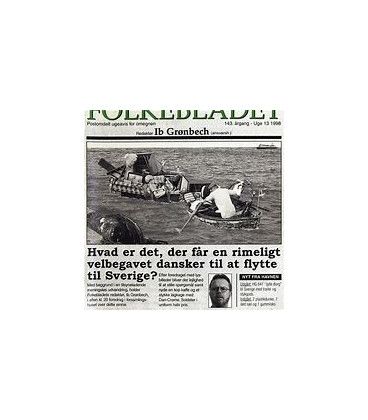 IB GRØNBECH Hvad er det, der får en rimeligt velbegavet dansker til at flytte til Sverige?  - CD - BRUGT