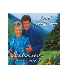 Astrid & Freddy Breck – Schlagerhits - 16 dansktop perler på tysk - CD - BRUGT