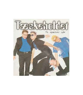 Tæskeholdet ‎– Vi Sparker Røv - CD - BRUGT