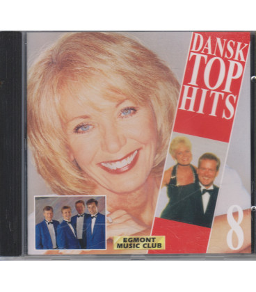 Dansk top hits 8 - CD - BRUGT