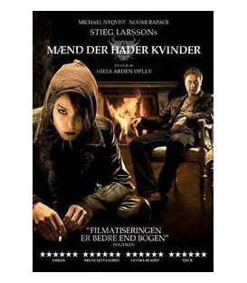 Stieg Larsson Mænd der hader kvinder - DVD - BRUGT