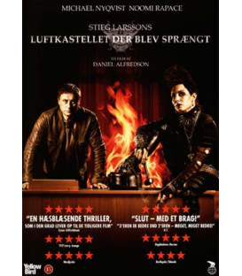 Stieg Larsson Luftkastellet der blev sprængt - DVD - BRUGT