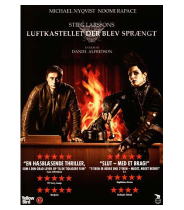 Stieg Larsson Luftkastellet der blev sprængt - DVD - BRUGT