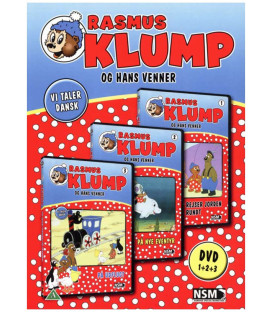 Rasmus Klump og hans venner: Boks 1 (3-disc) - DVD - BRUGT